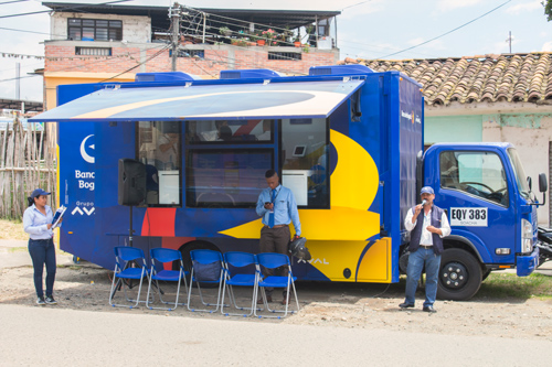 La Ruta de Inclusión Financiera “Un viaje por el progreso del país” del Banco de Bogotá llegó al Cauca La Ruta de Inclusión Financiera “Un viaje por el progreso del país” del Banco de Bogotá llegó al Cauca
