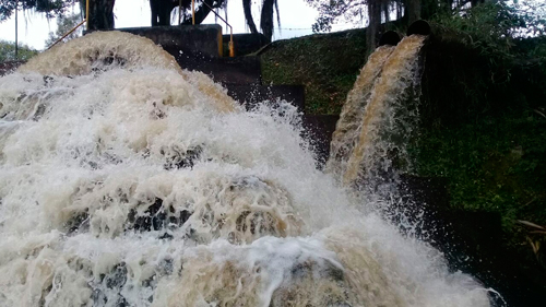 Bajos niveles de producción de agua por alta turbiedad Bajos niveles de producción de agua por alta turbiedad