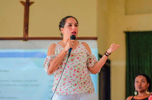 Lucy Amparo Guzmán González Millonaria inversión para infraestructura y dotación hospitalaria en Guapi
