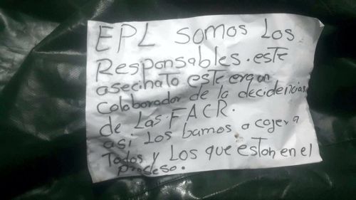 Asesinato y secuestro en el norte del Cauca