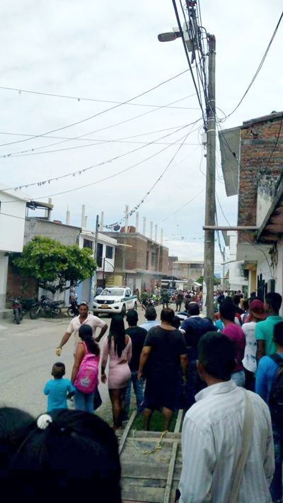 Atentado en Corinto contra 4 policías, 3 civiles heridos