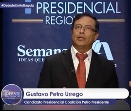 Lenguaje Corporal de los candidatos a la presidencia de Colombia
