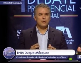 Lenguaje Corporal de los candidatos a la presidencia de Colombia