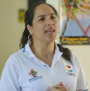Lucy Amparo, Gobernadora del Cauca (e)
