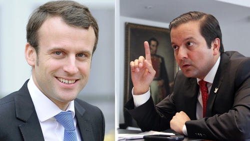 MACRON Y LUNA