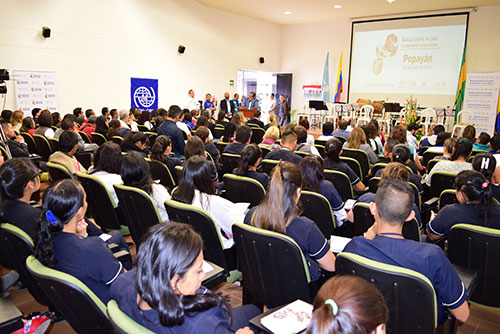 Lanzamiento del proyecto Salud para La Paz
