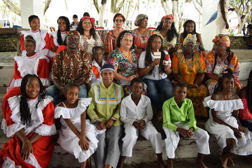 Celia Noreña Banguero, coordinadora de la Oficina de Asuntos Étnicos del Cauca
