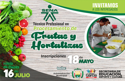 ÉCNICO PROFESIONAL EN PROCESAMIENTO DE FRUTAS Y VERDURAS ÉCNICO PROFESIONAL EN PROCESAMIENTO DE FRUTAS Y VERDURAS