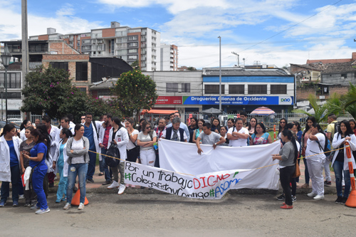 Acuerdo en el Concejo Municipal, frena paro en el Hospital San José Se frena paro en el Hospital San José de Popayán