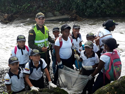 Niños de Quilichao piden que no se acabe Policía Cívica