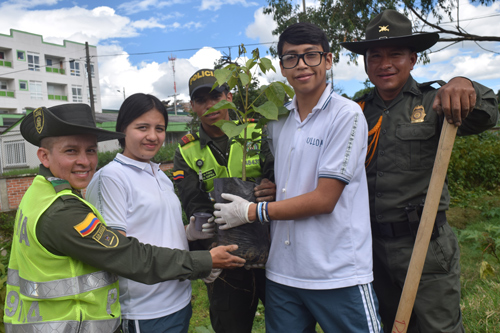 coronel Nelson Díaz Pinzón, comandante de la Policía Metropolitana de Popayán