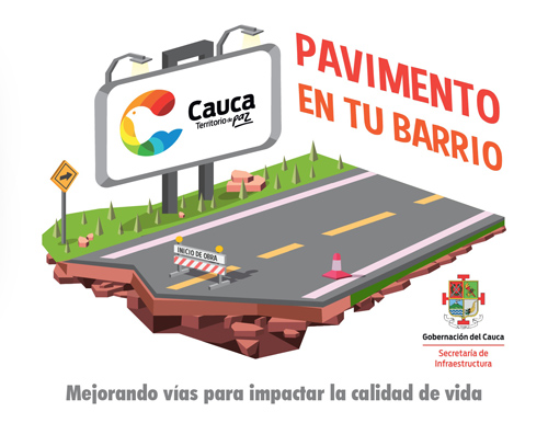 Gobernación lanza programa Pavimentación en Tu Barrio