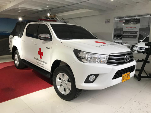Corinto estrena vehículos para atención de emergencias