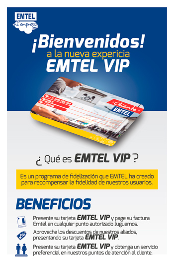 Se anunció el lanzamiento del programa ‘Emtel VIP’