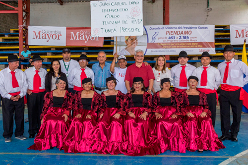 Colombia Mayor visita municipios el Cauca 