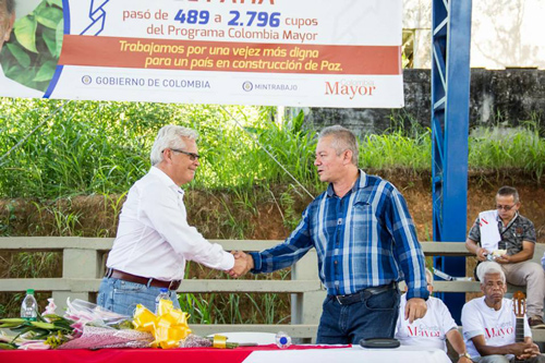 Argelia y Patía reciben ampliación de cobertura de Colombia Mayor