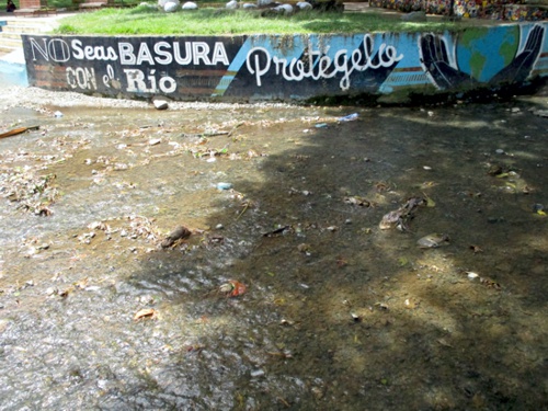 No seas basura con el río Quilichao