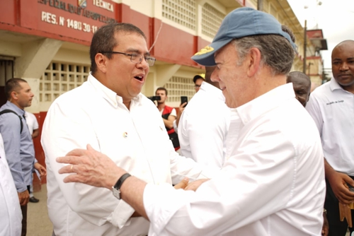 Presidente Santos despide su gobierno en el Cauca