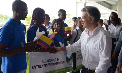 Presidente inauguró sede del Sena en Quilichao
