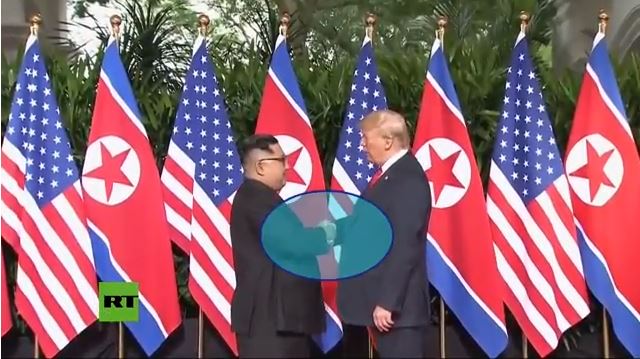 Lenguaje corporal - Encuentro Trump - Kim