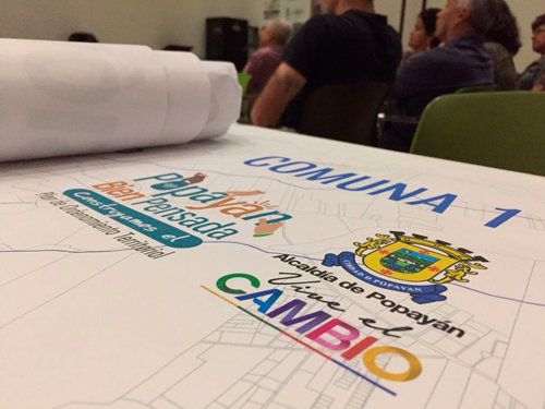 Avanza construcción participativa del nuevo POT de Popayán