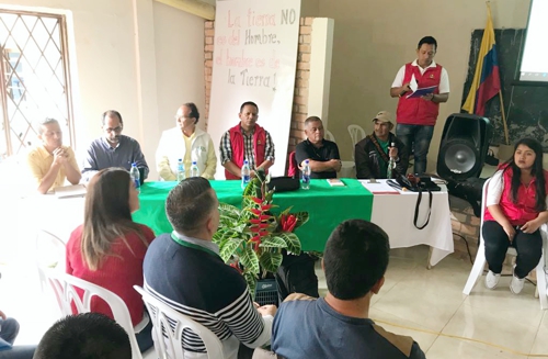 Consulta indígena para creación de Zona de Reserva Campesina