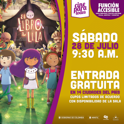 “Cine Para Todos” regresa este 28 de julio a Popayán