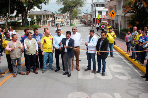 Alcalde de Popayán entrega a la ciudadanía obras viales