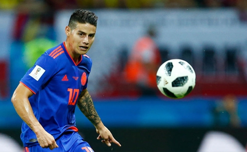 Clínica de la lesión de James Rodríguez