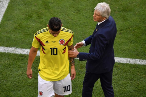 Clínica de la lesión de James Rodríguez