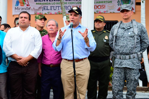 Presidente Iván Duque lideró Consejo de Seguridad en Miranda Cauca