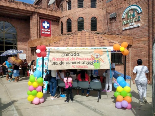 Jornada de Vacunación en el municipio de Corinto