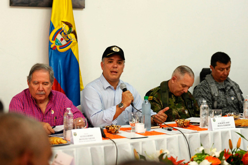 Presidente de la república Iván Duque Márquez