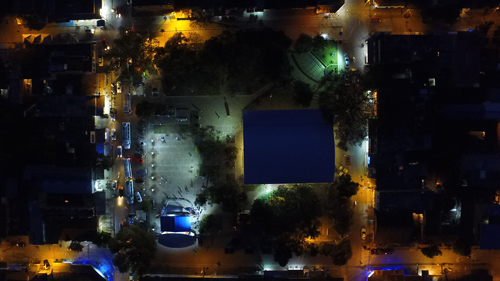 Nuevo parque principal de Villa Rica, Felix Ángel Colorado