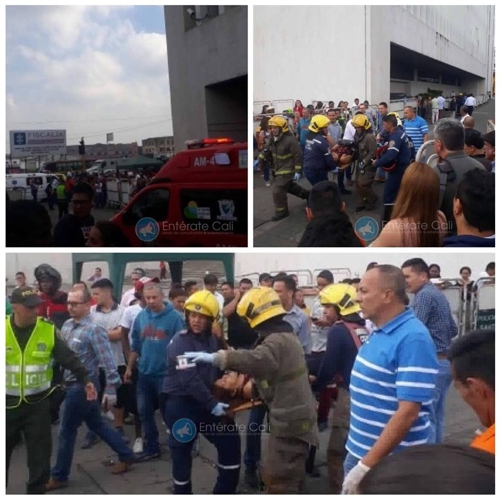 Un muerto por desplome de ascensor en Cali