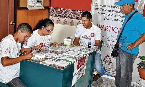 Elecciones cafeteras en el Cauca
