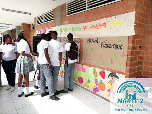 ESE Norte 2 continúa capacitación en salud para estudiantes de Guachené ESE Norte 2 continúa capacitación en salud para estudiantes de Guachené