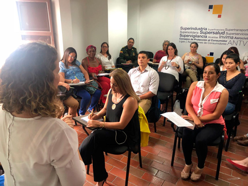 Avanza el Programa de Ciudades Seguras para mujeres y niñas en Popayán Avanza el Programa de Ciudades Seguras para mujeres y niñas en Popayán