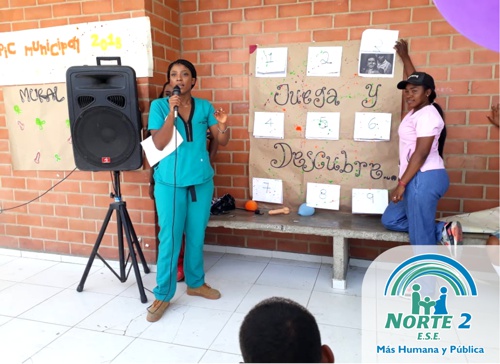 ESE Norte 2 continúa capacitación en salud para estudiantes de Guachené ESE Norte 2 continúa capacitación en salud para estudiantes de Guachené