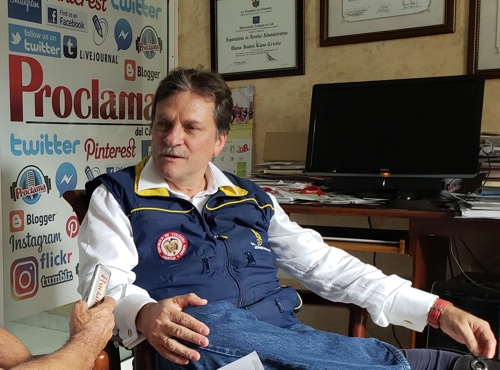 Director de la UNGRD, declarado Capitán de Bomberos de Quilichao