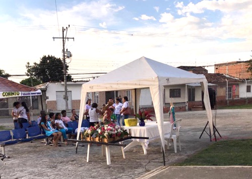 ESE Norte 2 rindió homenaje a San Miguel Arcángel en Corinto