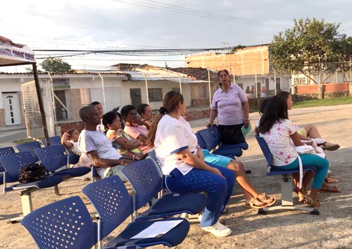 ESE Norte 2 rindió homenaje a San Miguel Arcángel en Corinto
