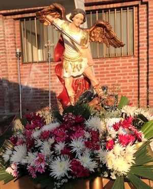 ESE Norte 2 rindió homenaje a San Miguel Arcángel en Corinto