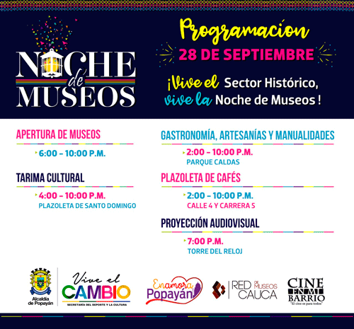 Alcaldía presenta programación de la próxima Noche de Museos Alcaldía presenta programación de la próxima Noche de Museos