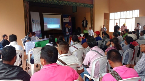 Socializamos proyecto de electrificación en el municipio de Morales