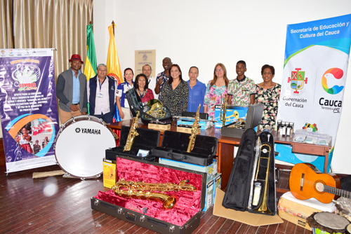 Un verdadero territorio de paz se construye con la Orquesta Sinfónica de niños y jóvenes "Sonidos del Alma" de Puerto Tejada La Gobernación del Cauca a través de la Secretaría de Educaci