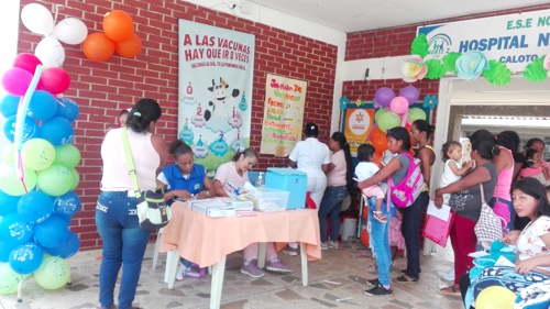 Cuarta jornada de vacunación realizó la ESE Norte 2 en Caloto Cuarta jornada de vacunación realizó la ESE Norte 2 en Caloto