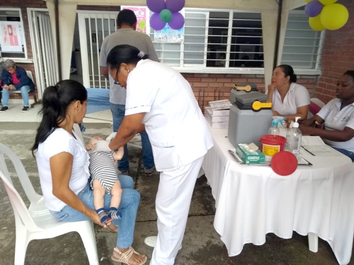 Cuarta Jornada de Vacunación 2018, realizó la ESE Norte 2 en Miranda. Cuarta Jornada de Vacunación 2018, realizó la ESE Norte 2 en Miranda.