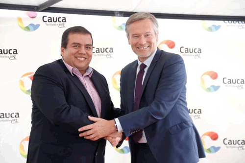 La Economía Naranja, francofonía e inversión, temas de interés de Francia en el Cauca