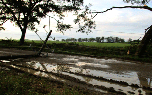 Eventos climáticos retrasan atención de daños en el norte del Cauca Eventos climáticos retrasan atención de daños en el norte del Cauca